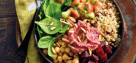 Oriental-Bowl mit Kichererbsen