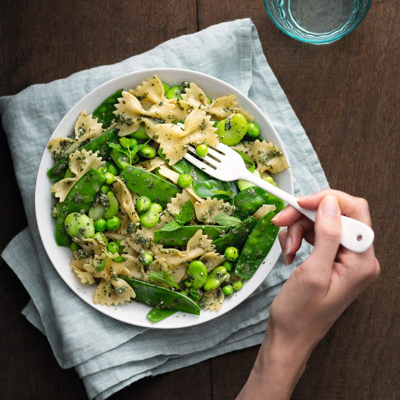 Photo de Farfalles au pesto de menthe prise par WW