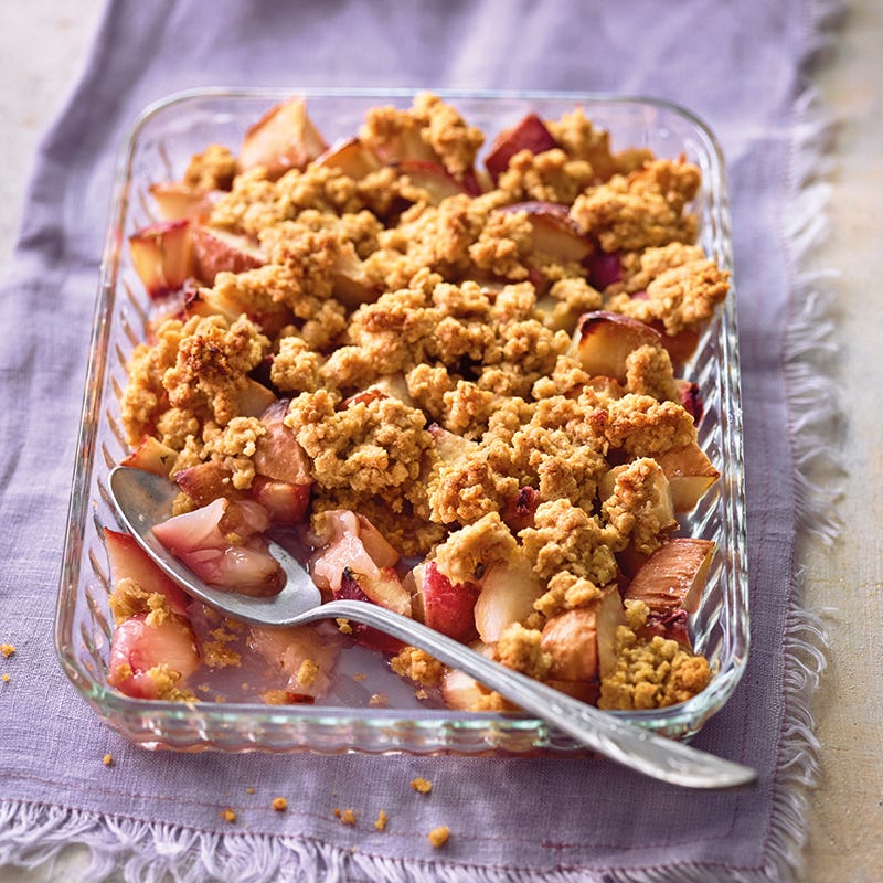 Foto van Nectarine-crumble door WW