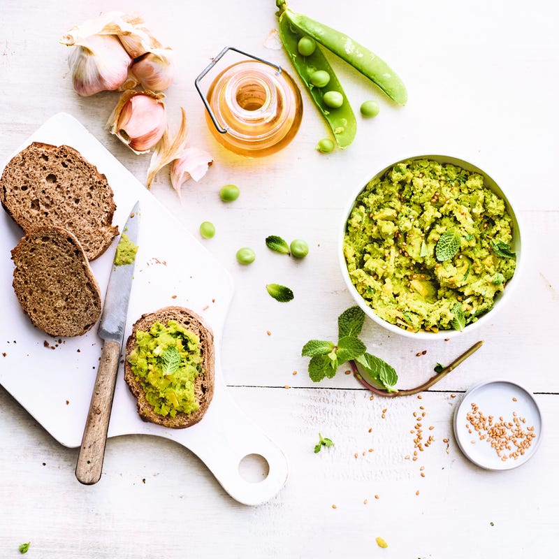 Photo de Houmous de petits pois à la menthe prise par WW