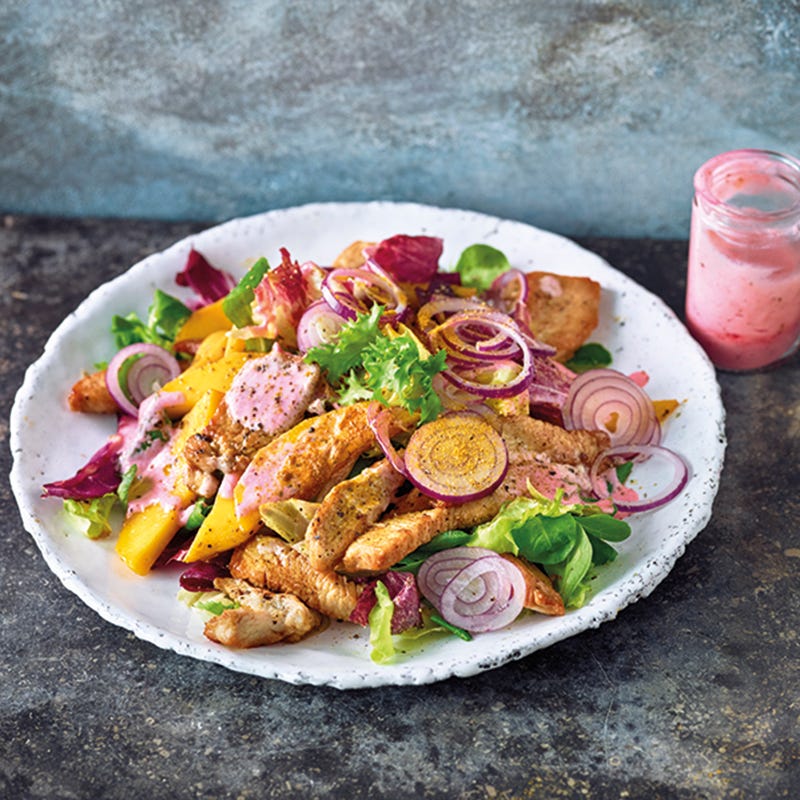 Foto van Fruitige salade met kalkoen door WW