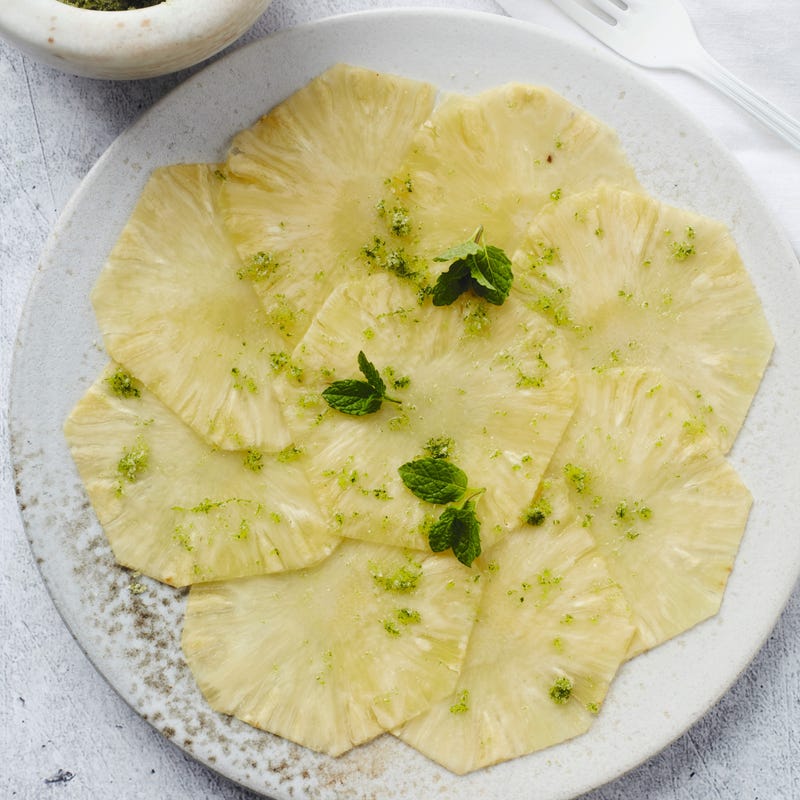 Foto van Ananascarpaccio door WW