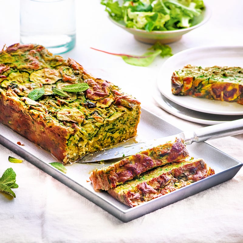 Photo de Gâteau invisible aux courgettes et à la menthe prise par WW