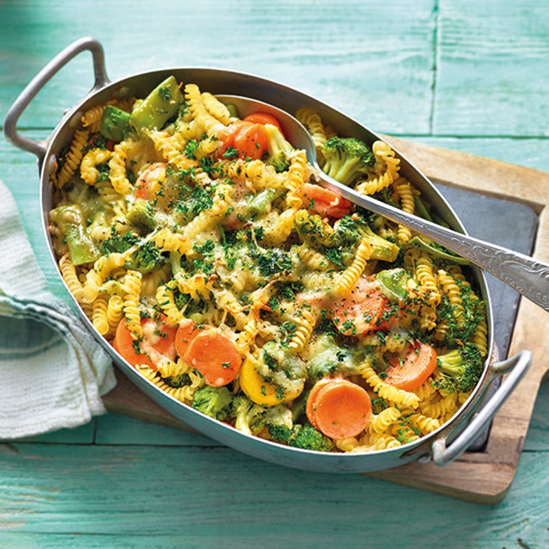 Foto van Eenvoudige groente-ovenschotel met pasta door WW