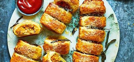 Mini veggie rolls