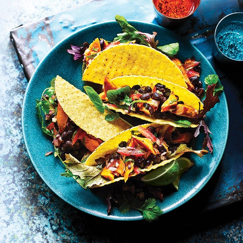 Sweet potato tacos