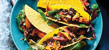 Sweet potato tacos
