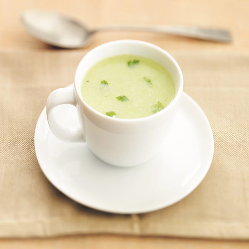 Foto van Koude komkommersoep door WW