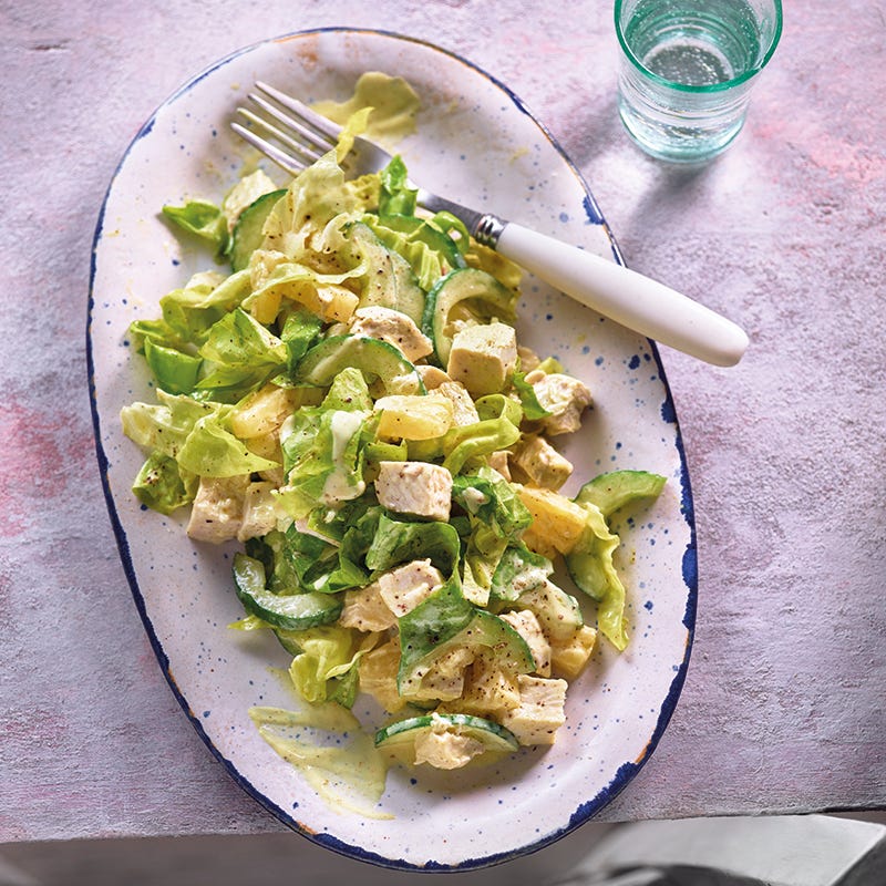 Foto van Kipsalade Hawaii, Quality time door WW