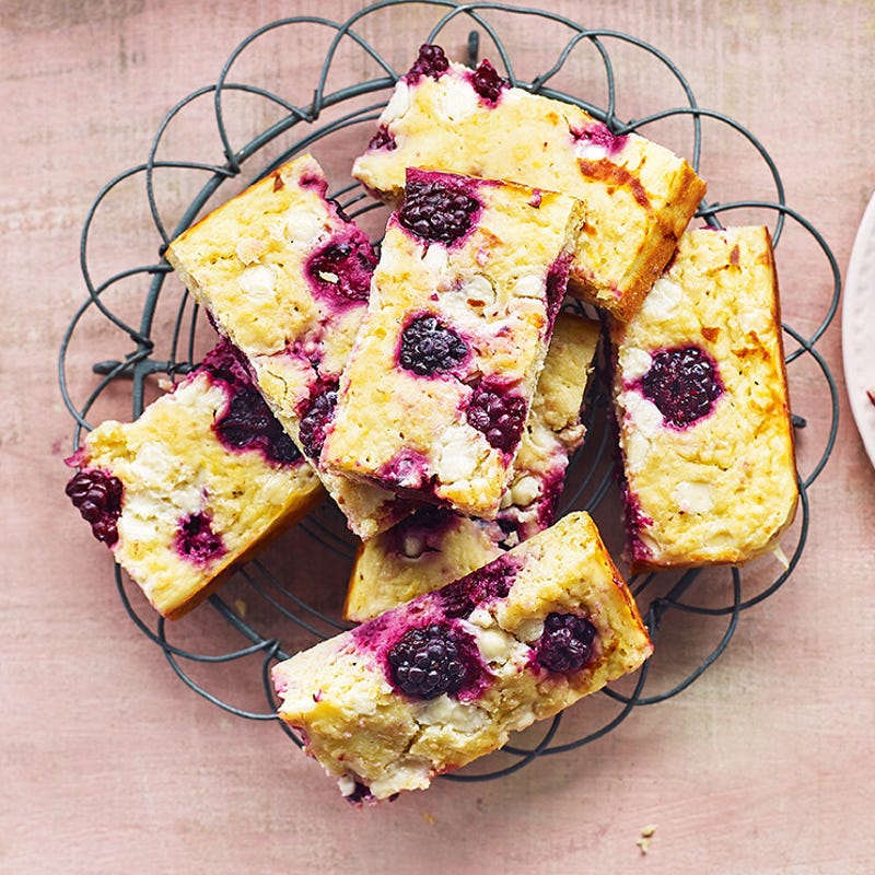 Photo of Blackberry & lemon blondies by WW