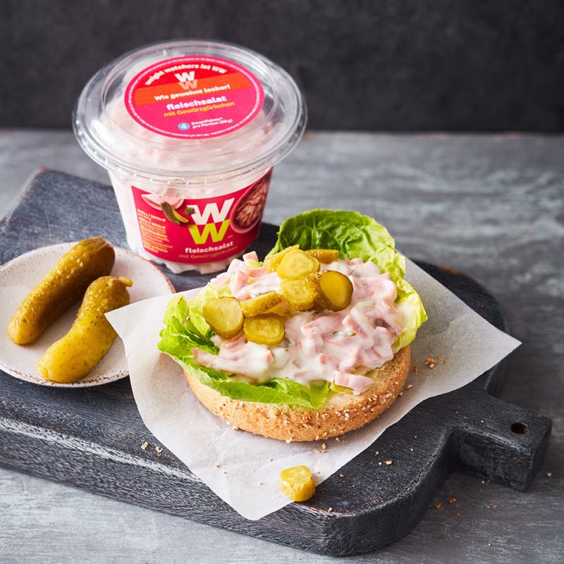 Fleischsalatbrötchen