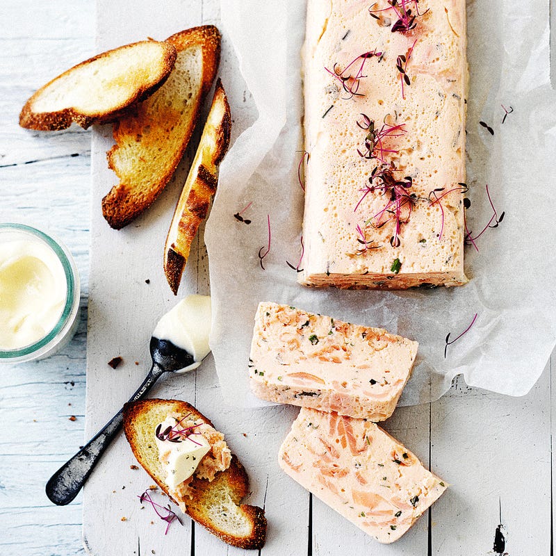 Photo de/du Terrine de saumon fumé par WW