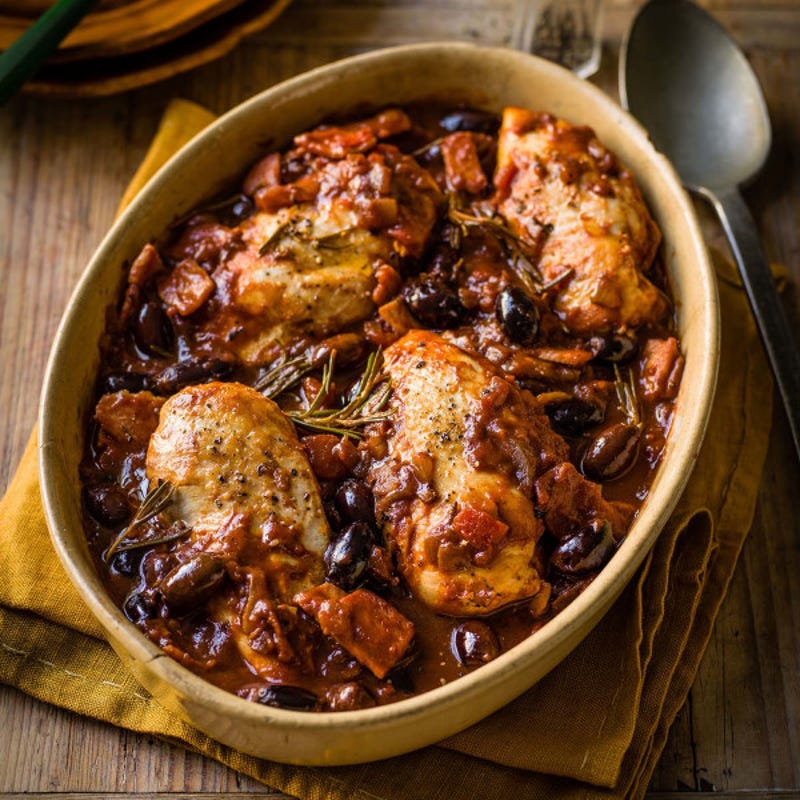 Photo de/du Poulet cacciatore aux olives par WW