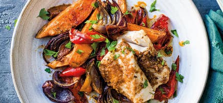 Gebackener Piri-Piri-Kabeljau