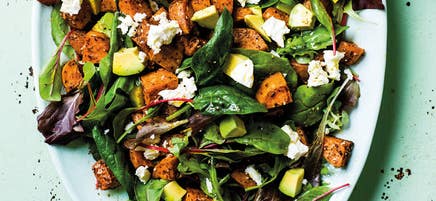 Salade de patates douces à l’orientale