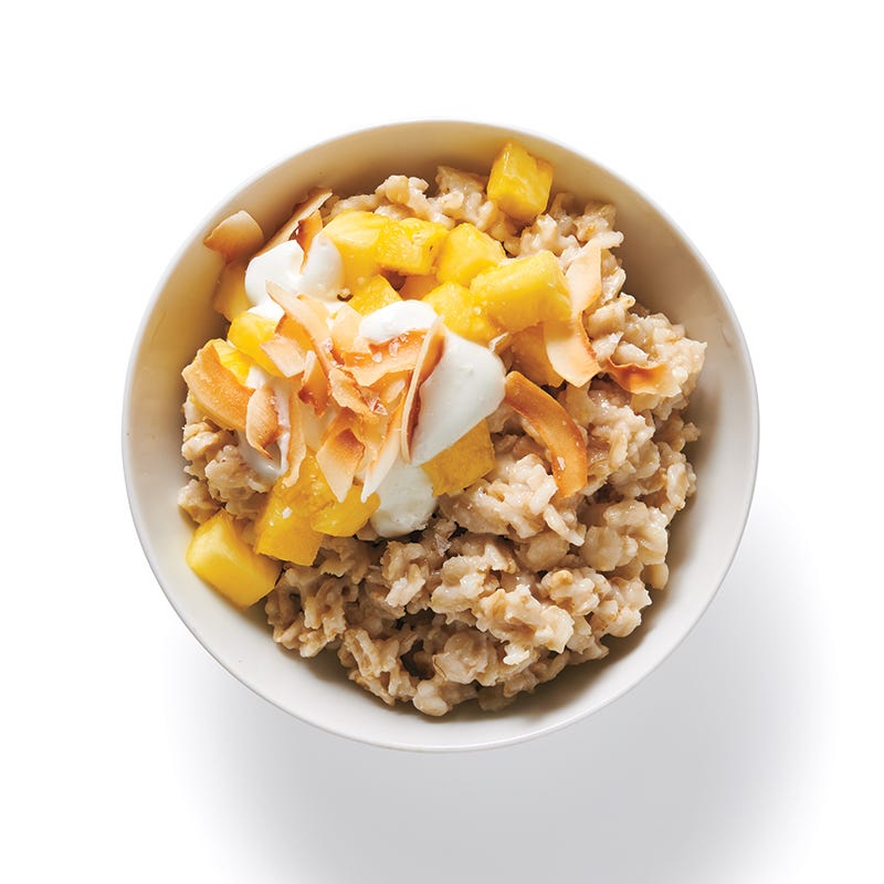 Photo of Pineapple-coconut oatmeal by WW
