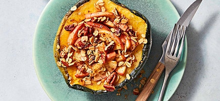Acorn Squash Apple Pie