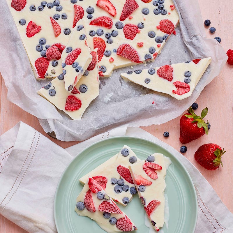 Photo of Fresh Fruit Yogurt Bark by WW