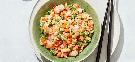 Prawn fried rice