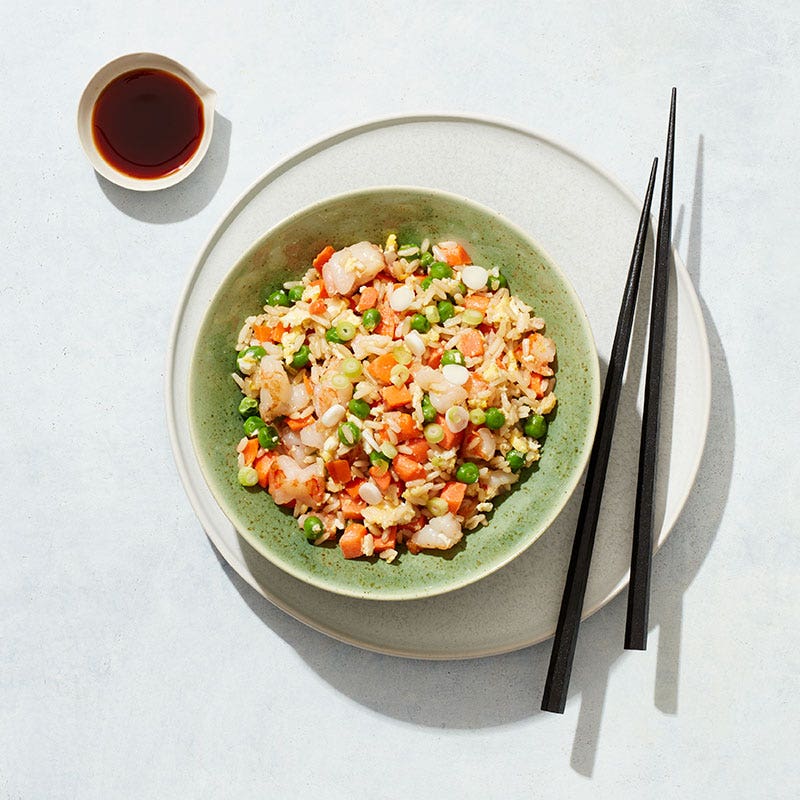 Prawn fried rice