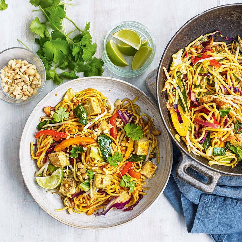 Photo of Red Thai noodle bowl by WW