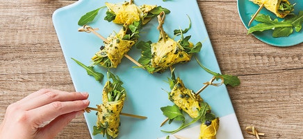 Tortilla revisitée façon tapas