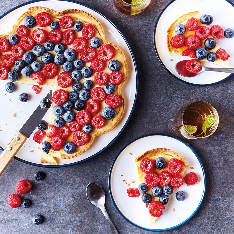 Foto van Ricottataart met bosvruchten door WW