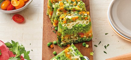 Aspic de minestrone
