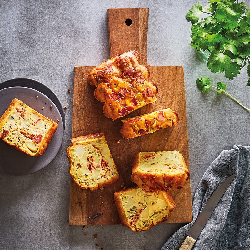 Photo de Cake aux pommes de terre et au chorizo prise par WW