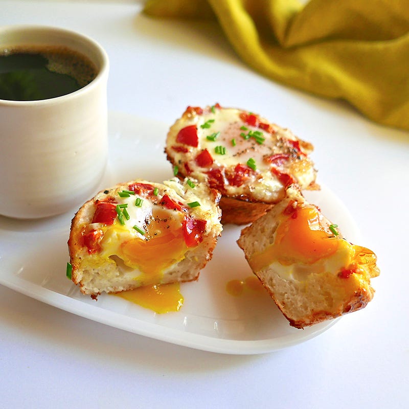 Photo of Cheesy crust egg muffins by WW