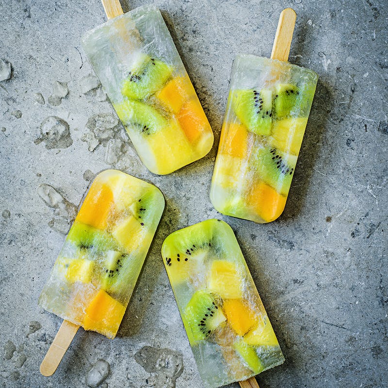 Photo of Tropical fruit & wine ice lollies by WW