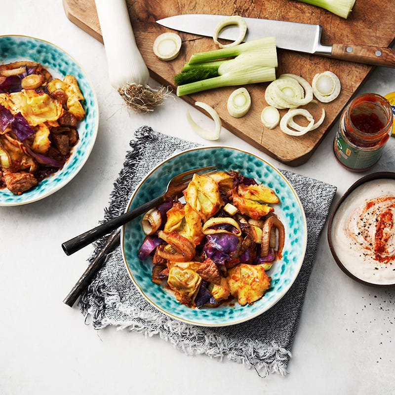 ViktVäktarna - Tortellinipytt med kål