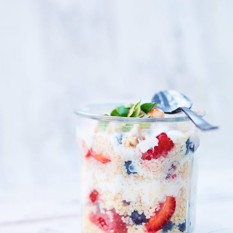 Photo de Couscous aux fruits rouges prise par WW