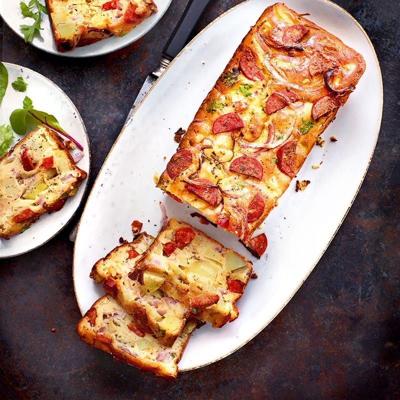 Foto van Aardappelcake met chorizo door WW