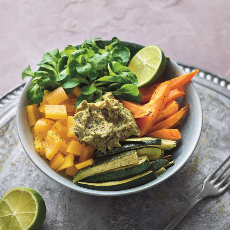 Foto van Buddhabowl met zoete aardappel door WW