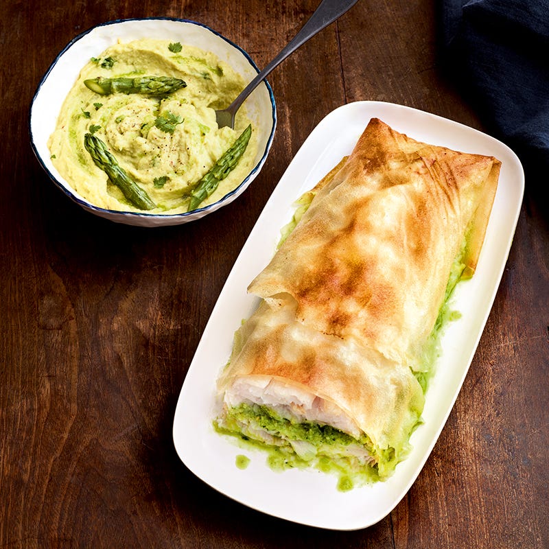 Foto van Vis in filodeeg uit de oven door WW