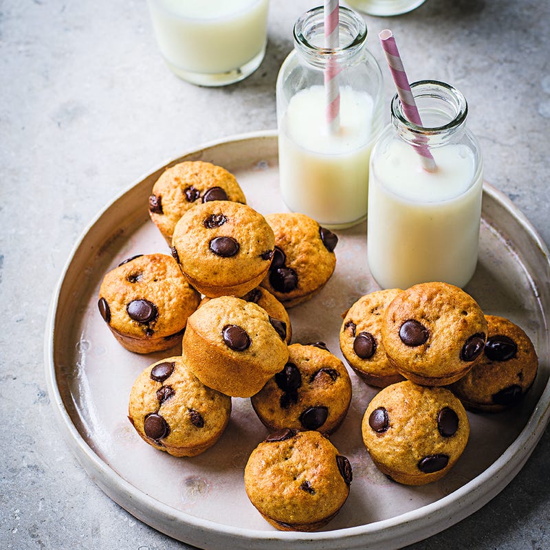 Photo of Banana & choc-chip mini muffins by WW