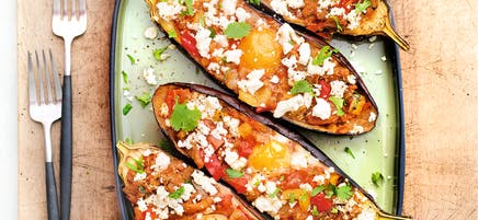 Aubergines chakchouka