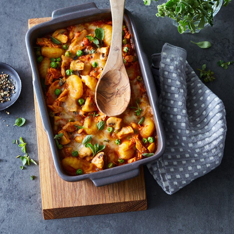 Gnocchi-Thunfisch-Auflauf