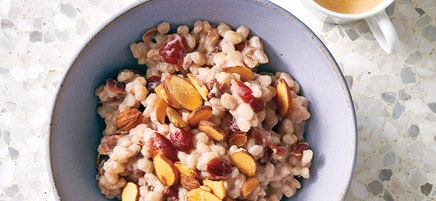 Cranberry-Mandel-Porridge