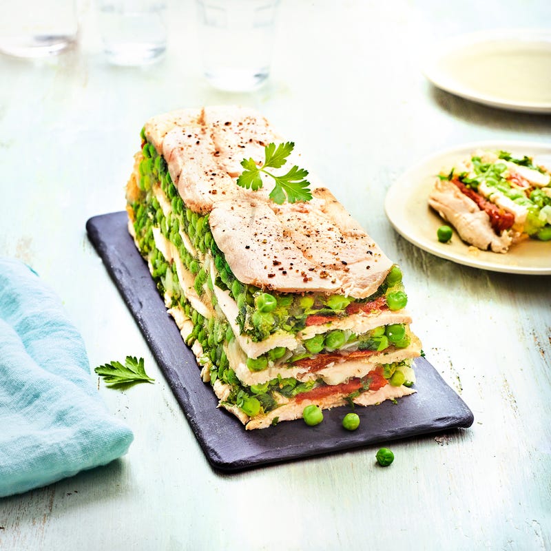 Photo de Terrine de poulet et tomates confites prise par WW