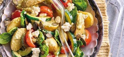 Kartoffelsalat mit Pestodressing