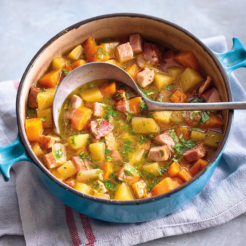 Steckrüben-Karotten-Eintopf