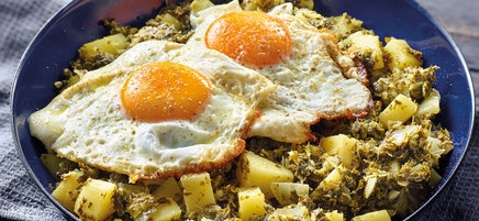Kartoffel-Grünkohl-Pfanne