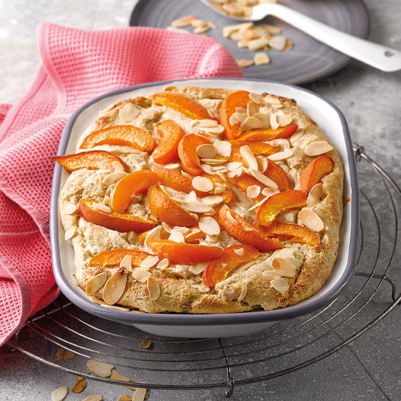 Frühstücksgriessbrei aus dem Ofen