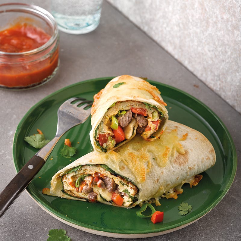 Steak-Ei-Burrito