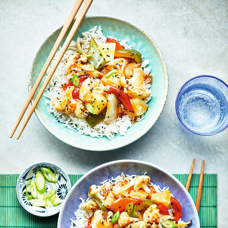 ViktVäktarna - Rostade grönsaker i sötsur sås