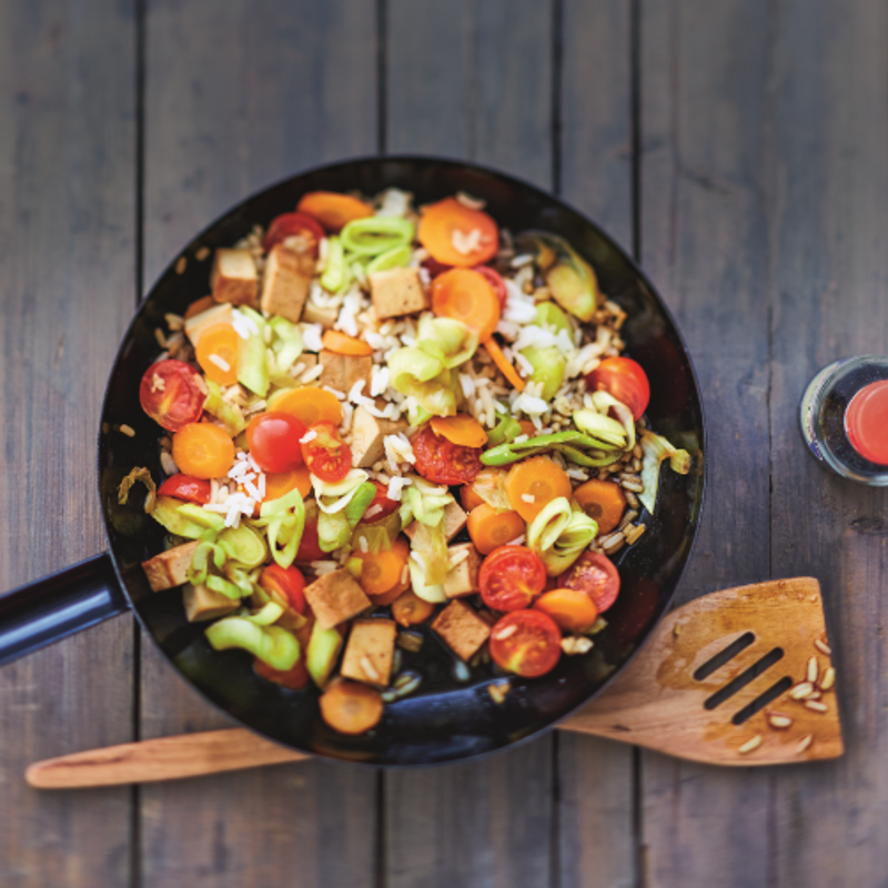 Foto van Snelle rijst-groenteschotel door WW