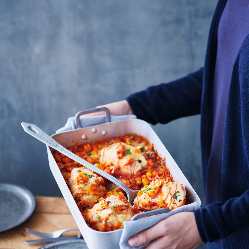 Foto van Ovenschotel met kalkoen door WW