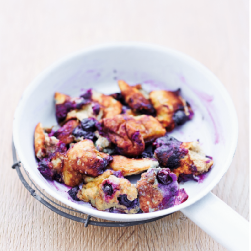 Photo de Crêpe de banane & myrtilles à l'autrichienne prise par WW